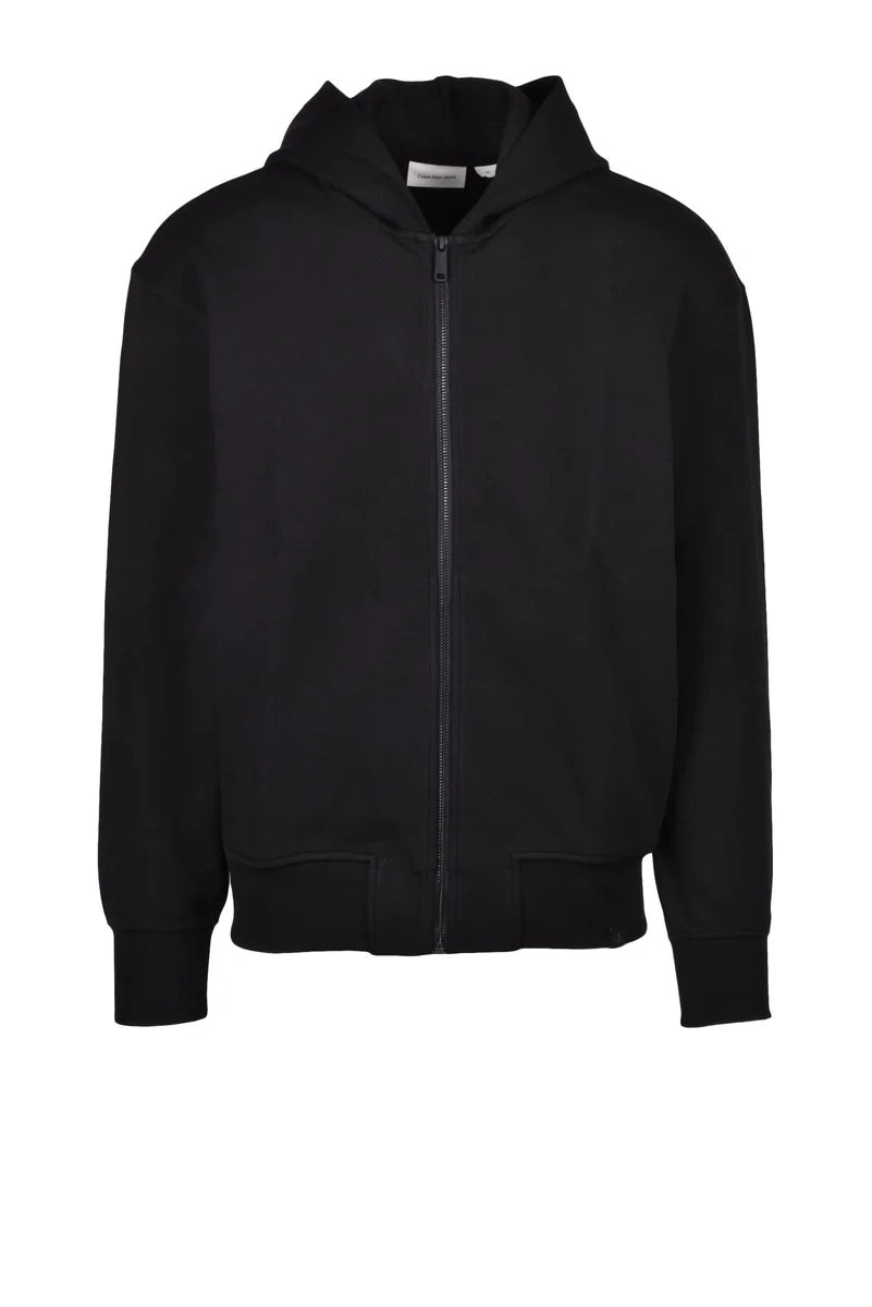 Calvin Klein Jeans Felpa Zip - Nero
