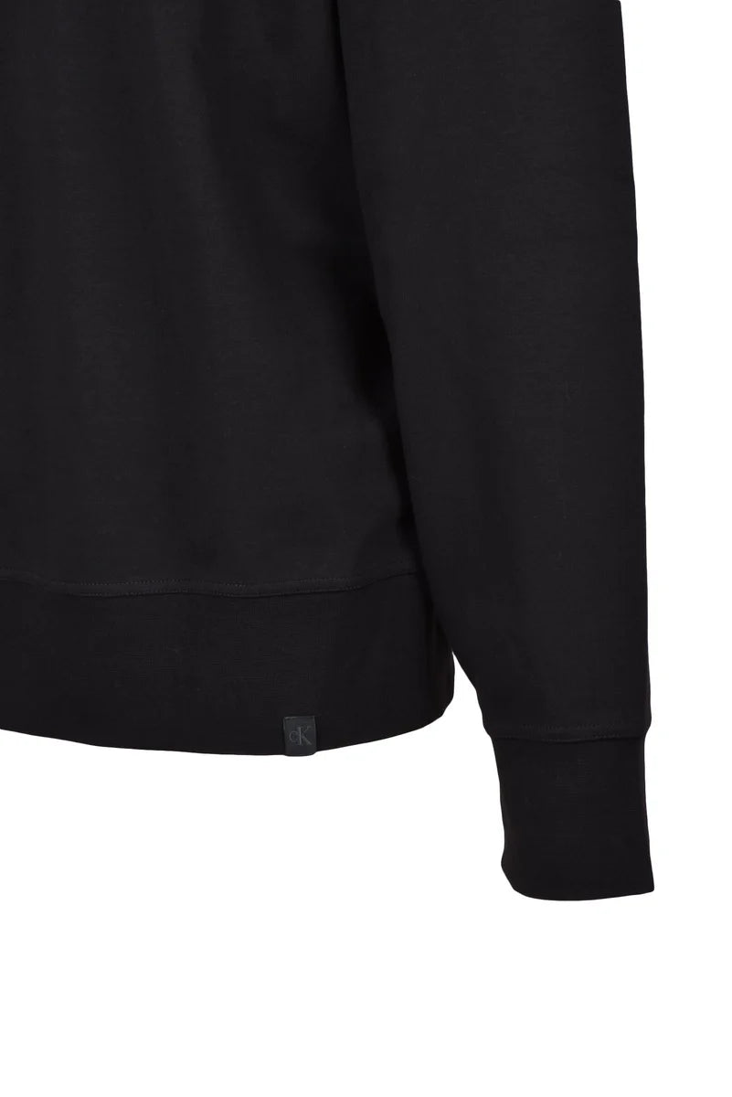 Calvin Klein Jeans Felpa con Cappuccio - Nero