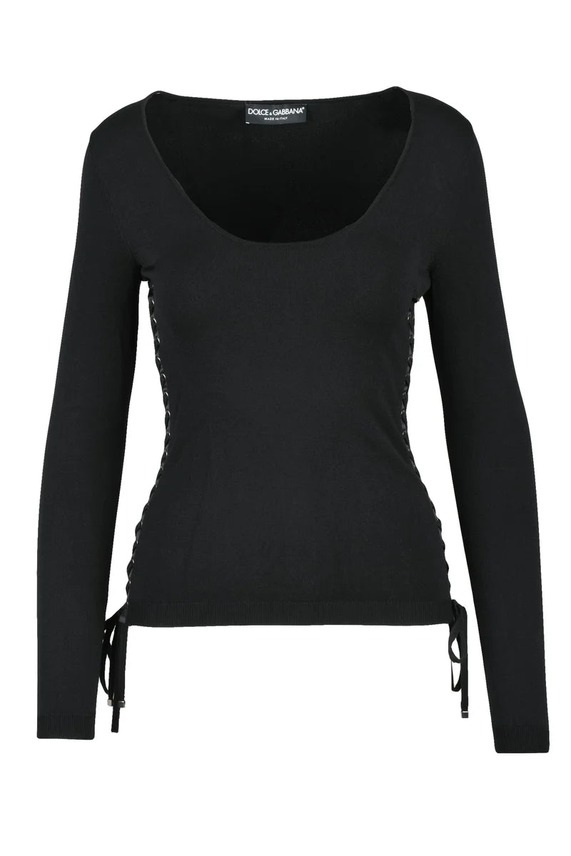 Dolce & Gabbana Sottogiacca Jersey - Nero