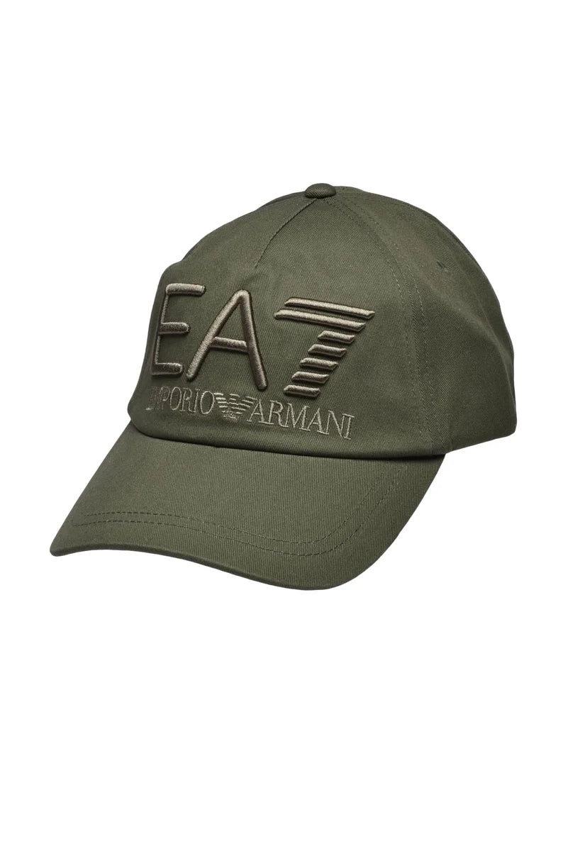 EA7 Emporio Armani Cotton Cap - Green