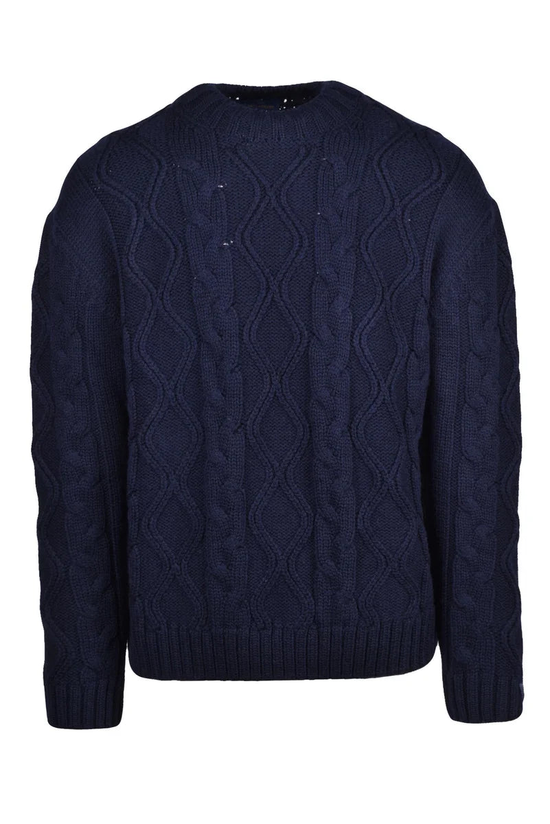 Paul & Shark Maglione Intrecciato Lana Vergine - Multicolore