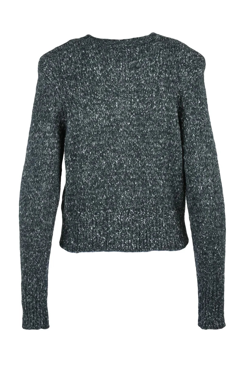 Isabel Marant Cardigan con Bottoni - Grigio