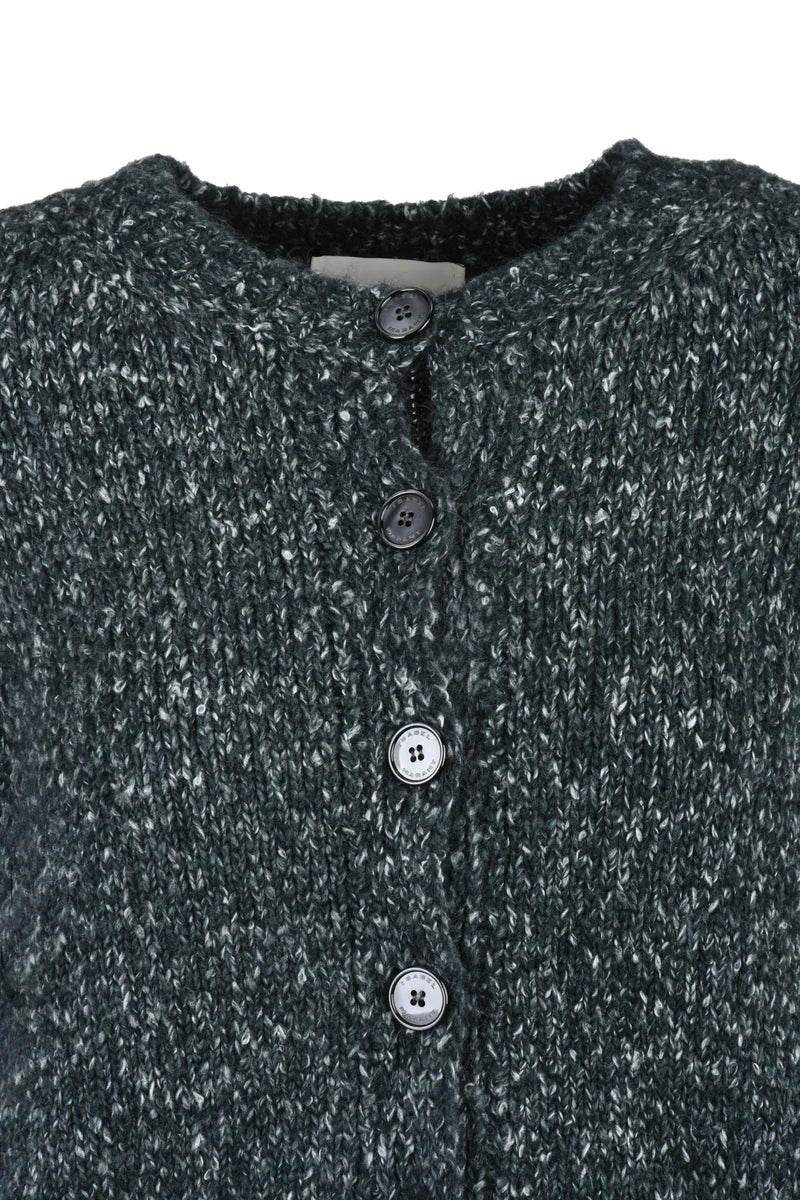 Isabel Marant Cardigan con Bottoni - Grigio