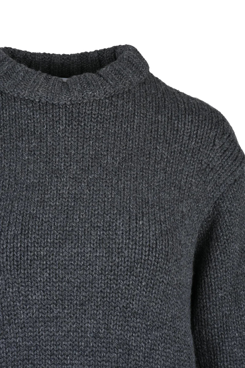 Alexander McQueen Crew Neck Sweater - Grey