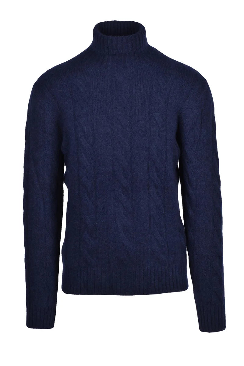 Eleventy Cashmere Silk Turtleneck Sweater - Colors