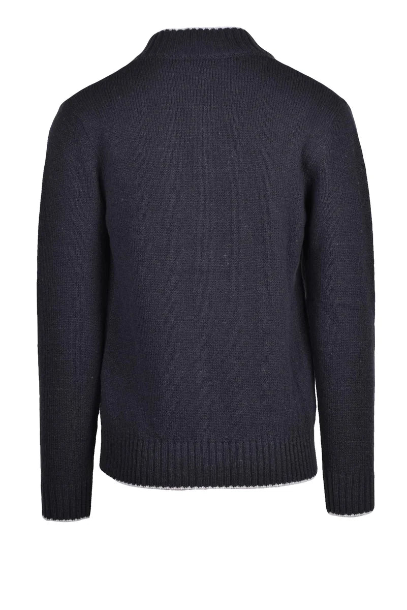 Eleventy Cardigan Bottoni Lana Cashmere - Grigio