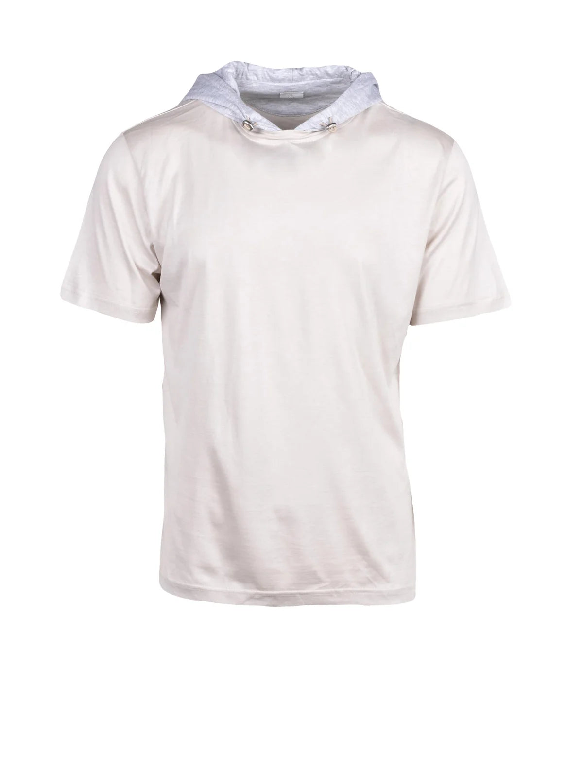 Eleventy T-shirt Cotone - Beige/Grigio