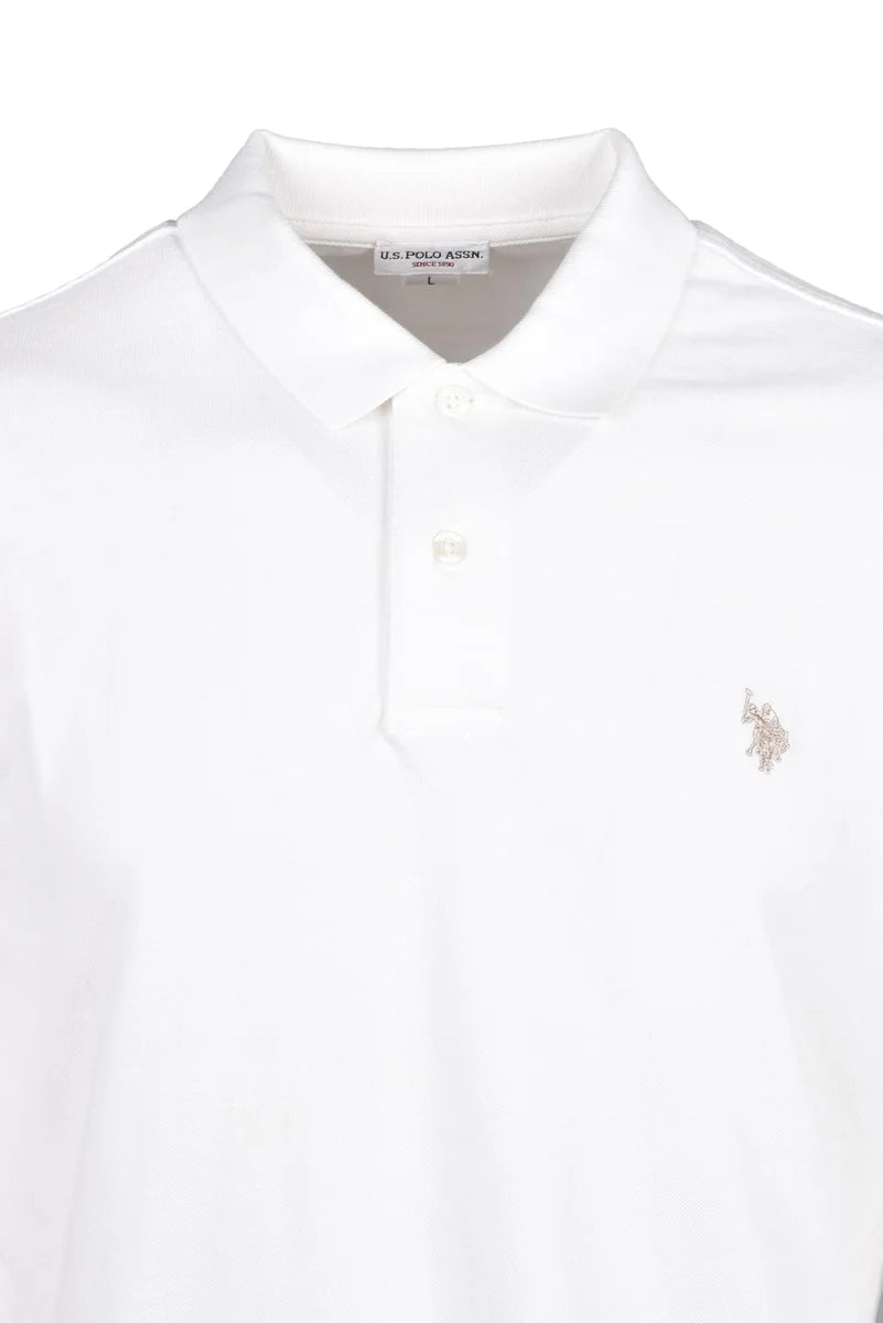 U.S. Polo Assn. Polo Cotone - Bianco
