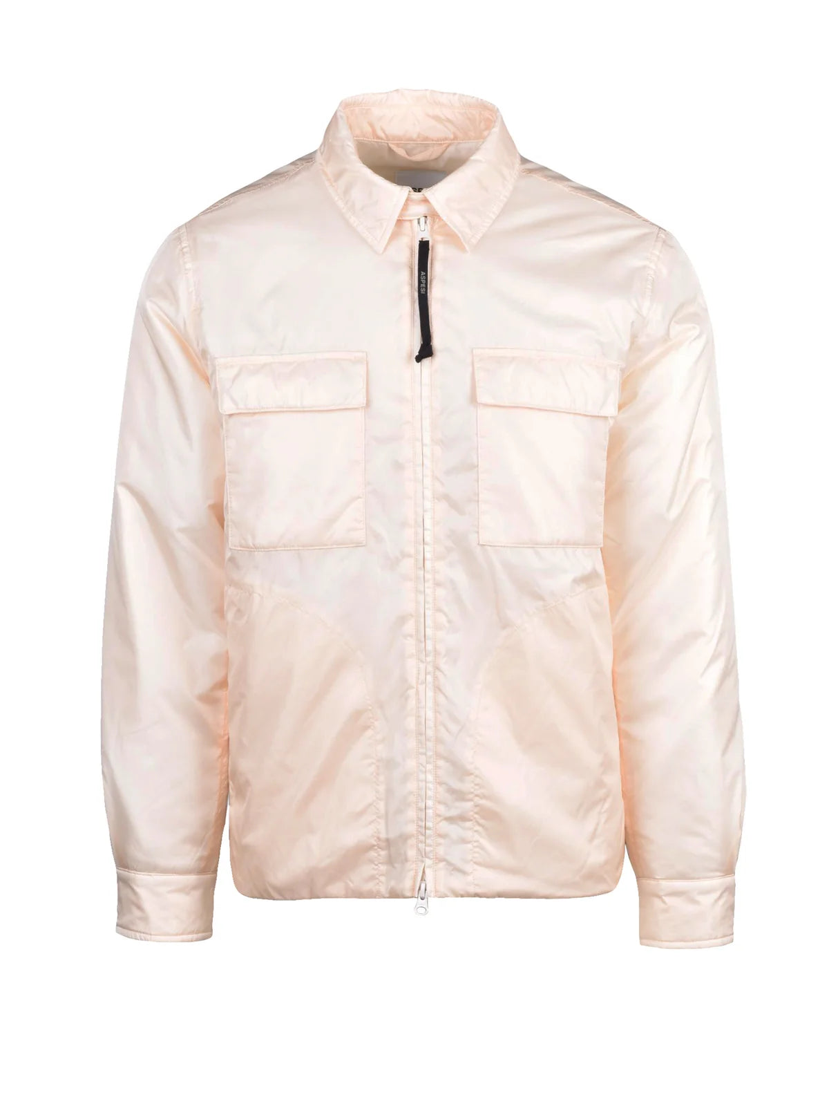 Aspesi Giubbotto Camicia Imbottito - Bianco