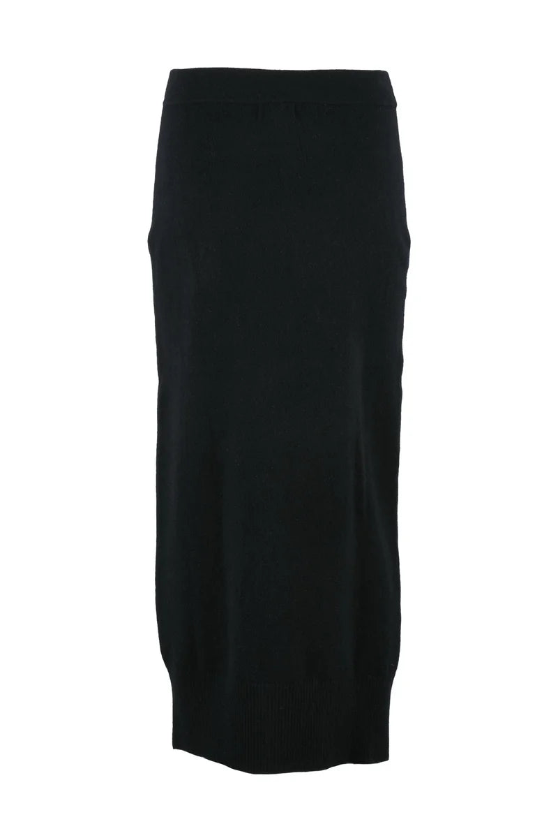 Quilisia Gonna Maglia - Nero