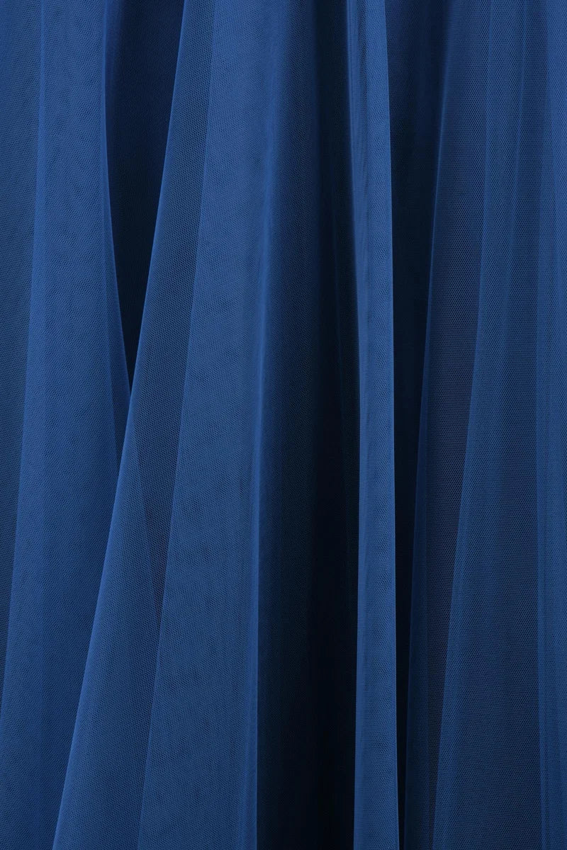 ..,merci Gonna Lunga Tulle - Blu
