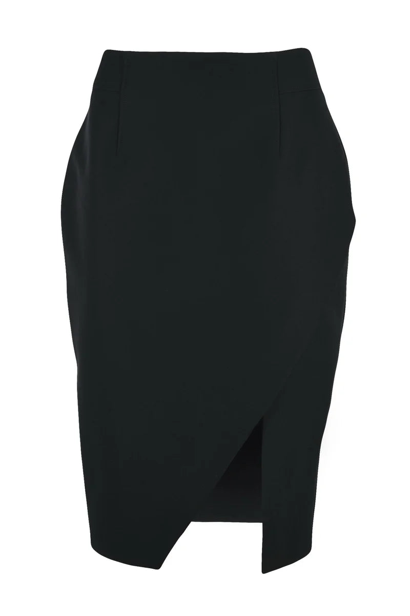 Liu Jo Gonna Longuette a Tubino - Nero