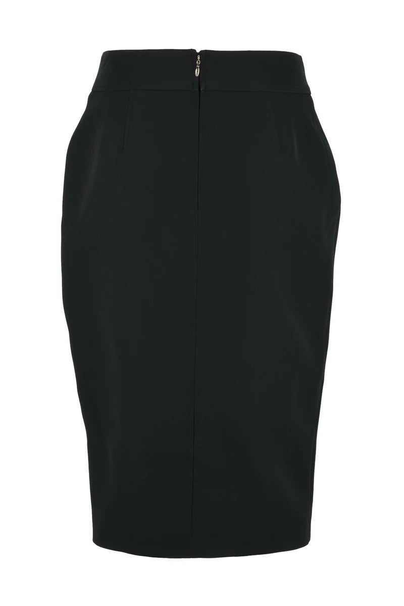 Liu Jo Gonna Longuette a Tubino - Nero