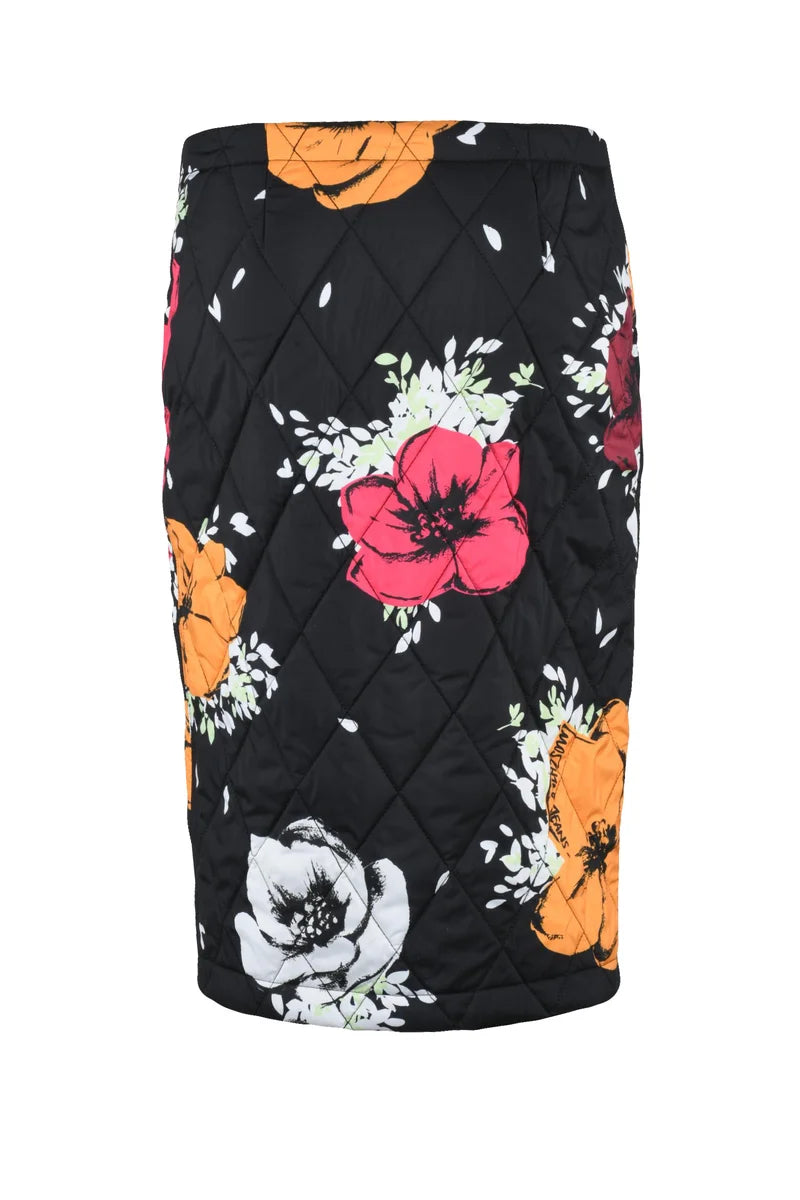 Mo5ch1no Jeans Gonna Trapuntata Portafoglio - Fuchsia/Orange