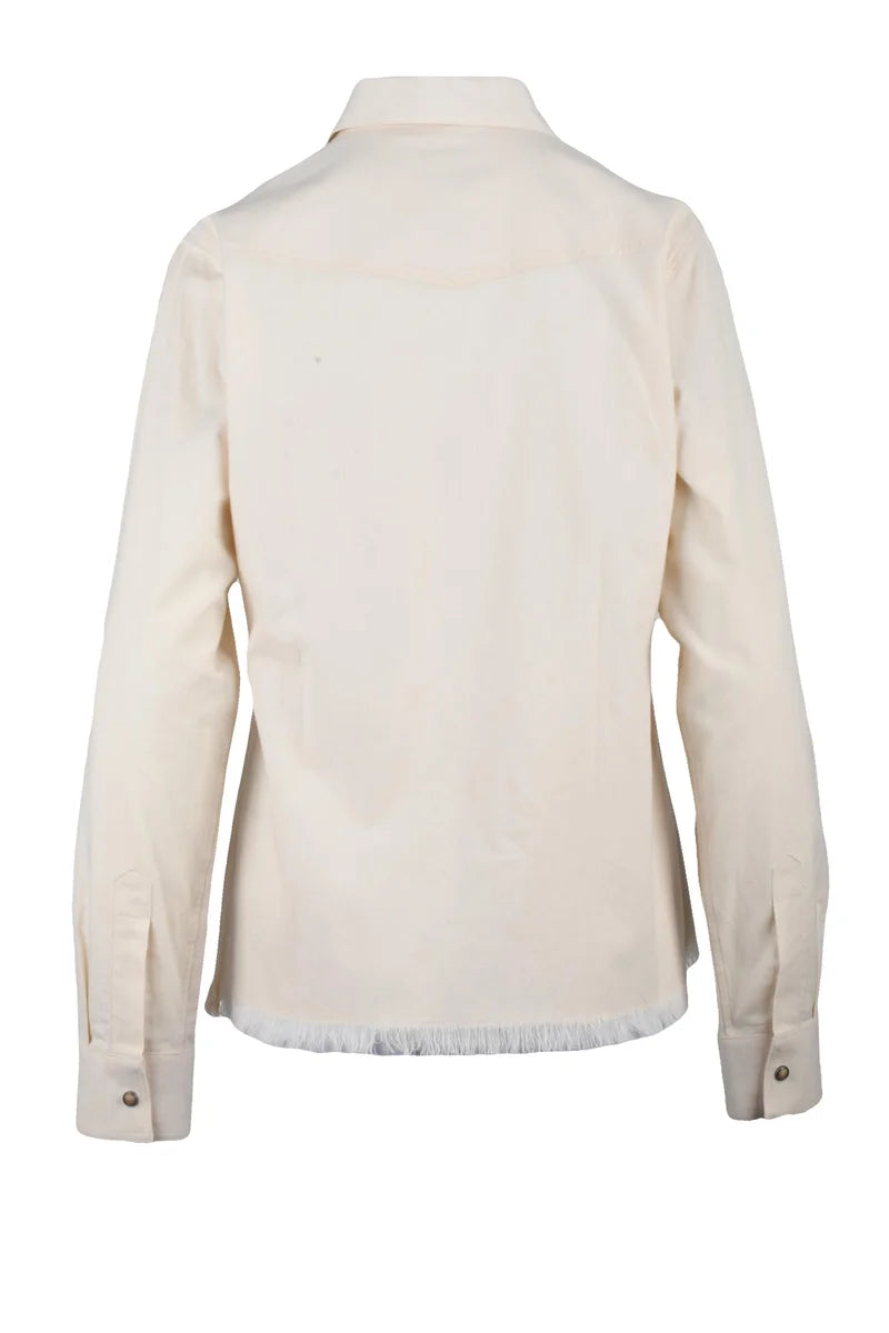 Eleventy Camicia Cotone - Bianco