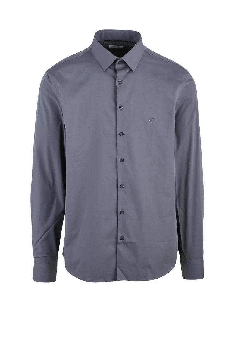 Calvin Klein Camicia Slim Fit - Grigio