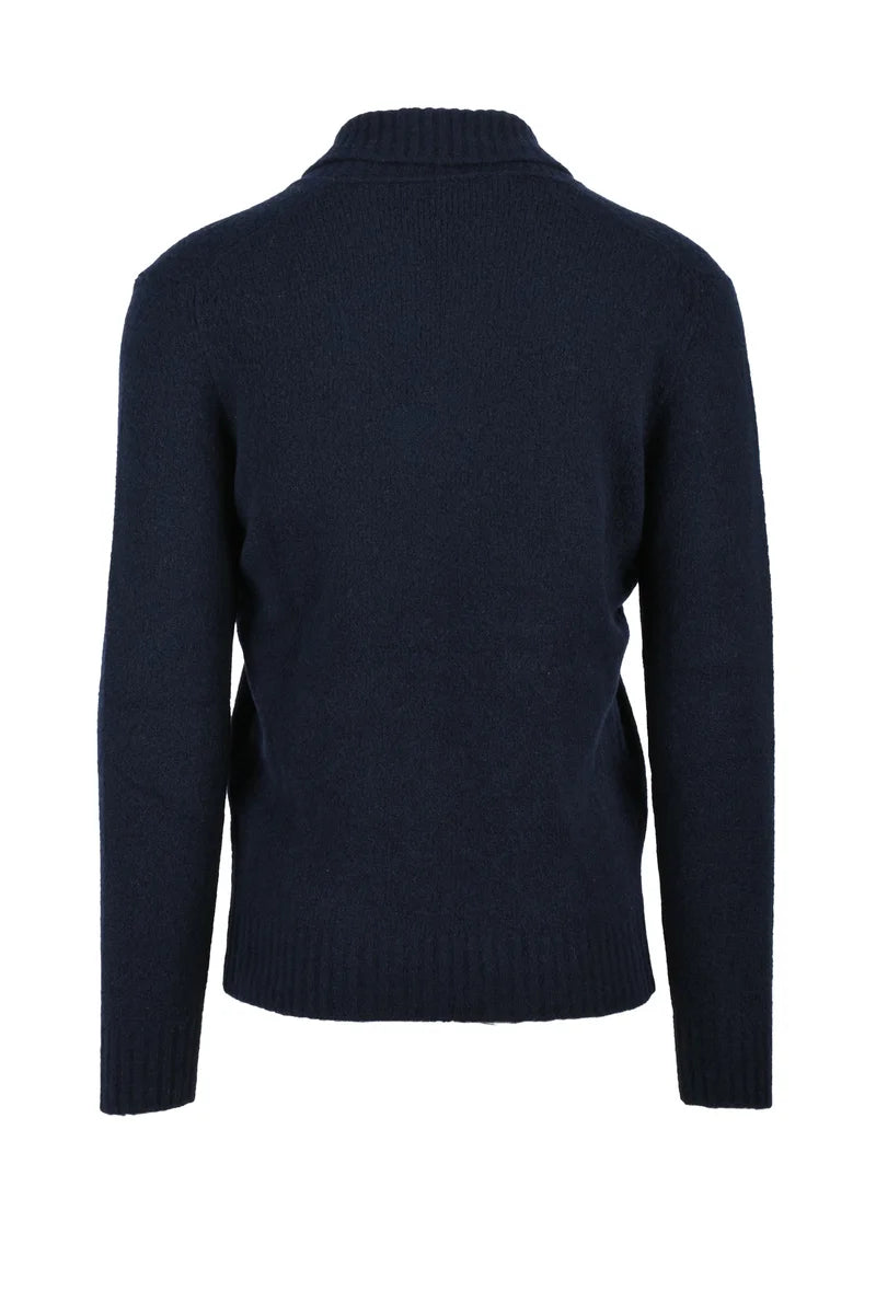 Manipur Maglione V-Neck Blu