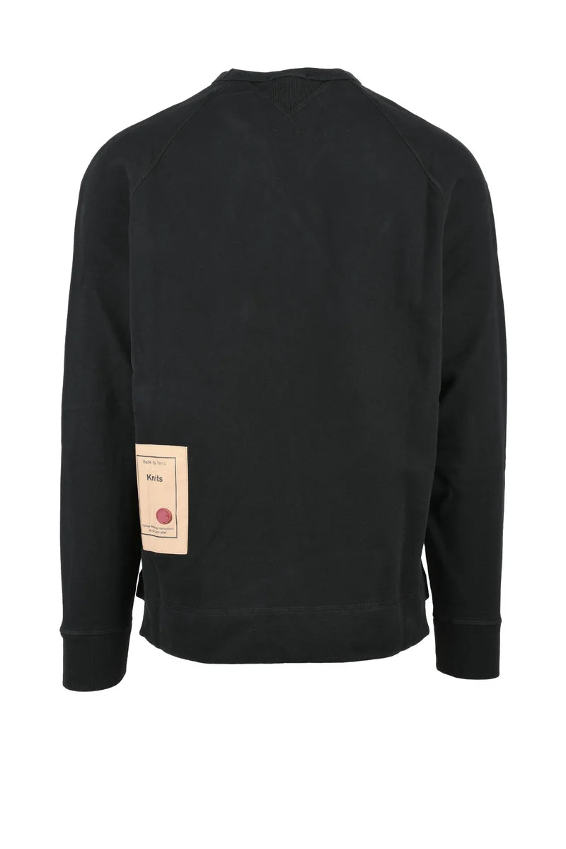 Ten C Crew Neck Sweatshirt - Black