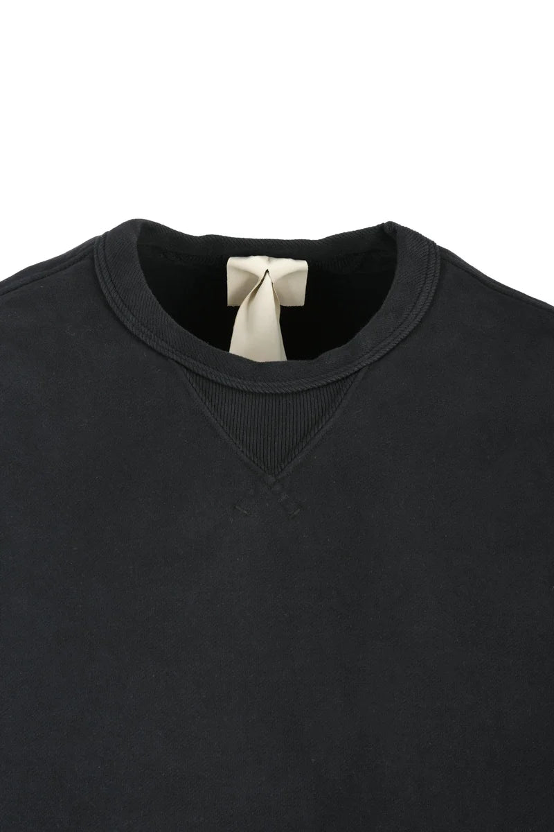 Ten C Crew Neck Sweatshirt - Black