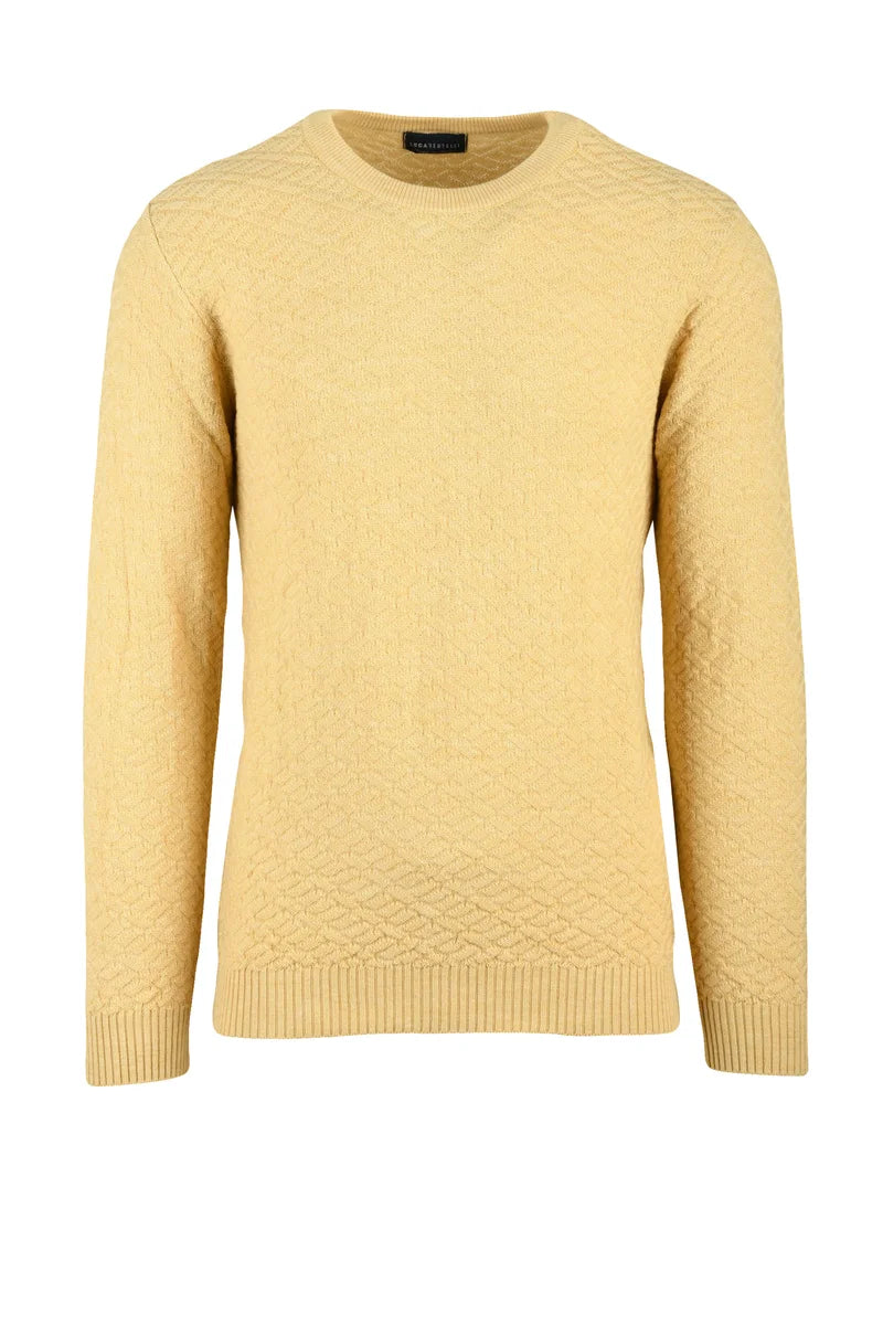 Luca Bertelli Maglia Girocollo - Giallo