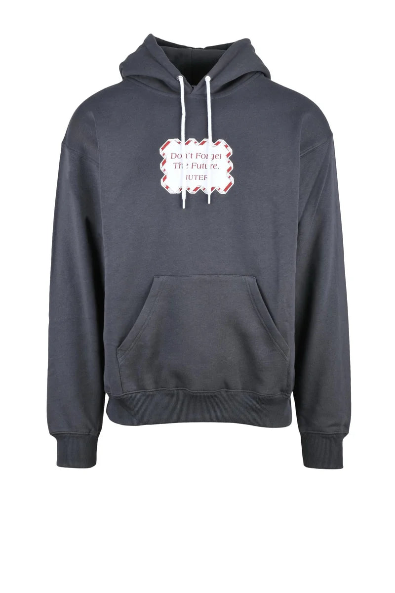 Iuter Felpa Cappuccio Grigio