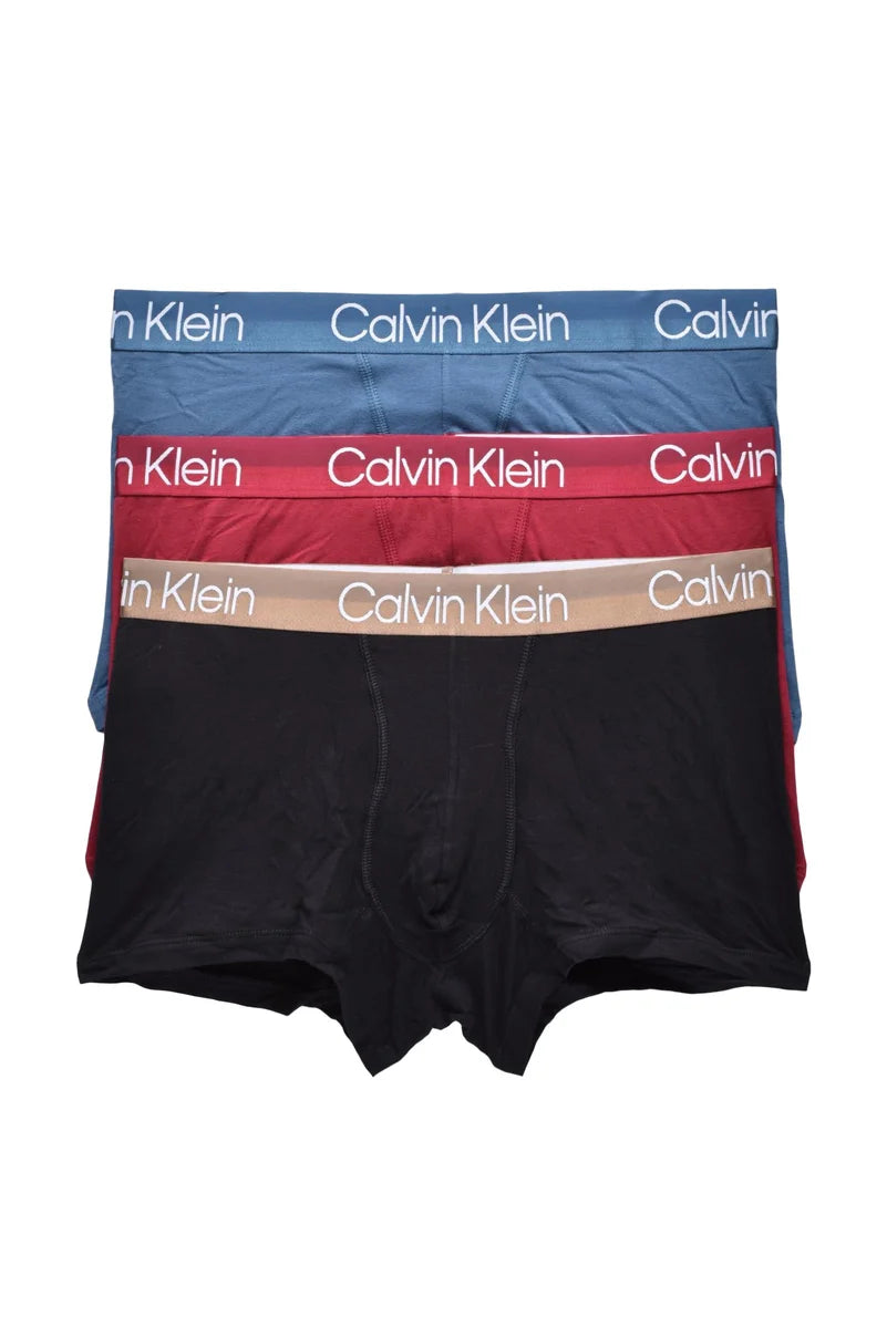 Calvin Klein Set Boxer 3 Pz - Beige/Grigio