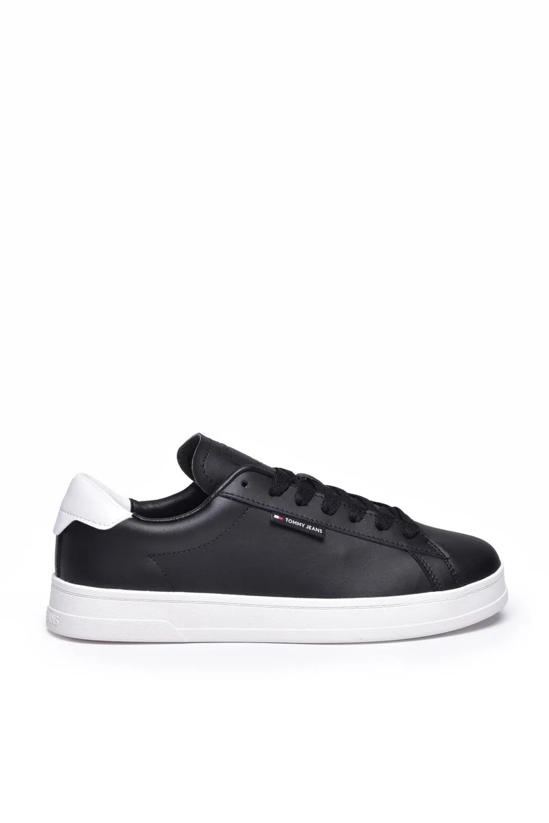 Tommy Jeans Sneakers Pelle Nere