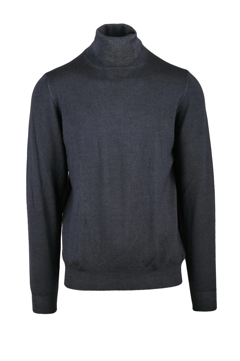 Planet Grid Maglia Dolcevita - Grigio
