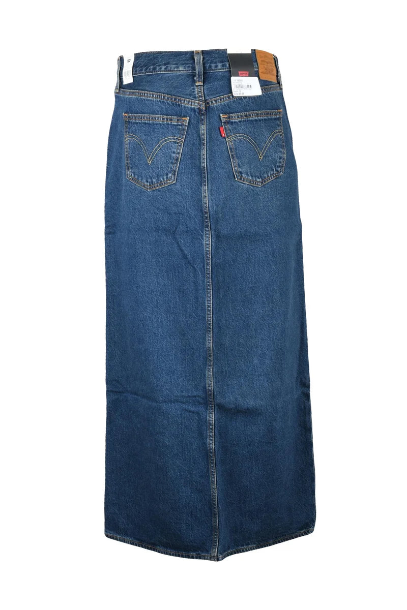 Levi's Gonna Lunga in Denim - Blu