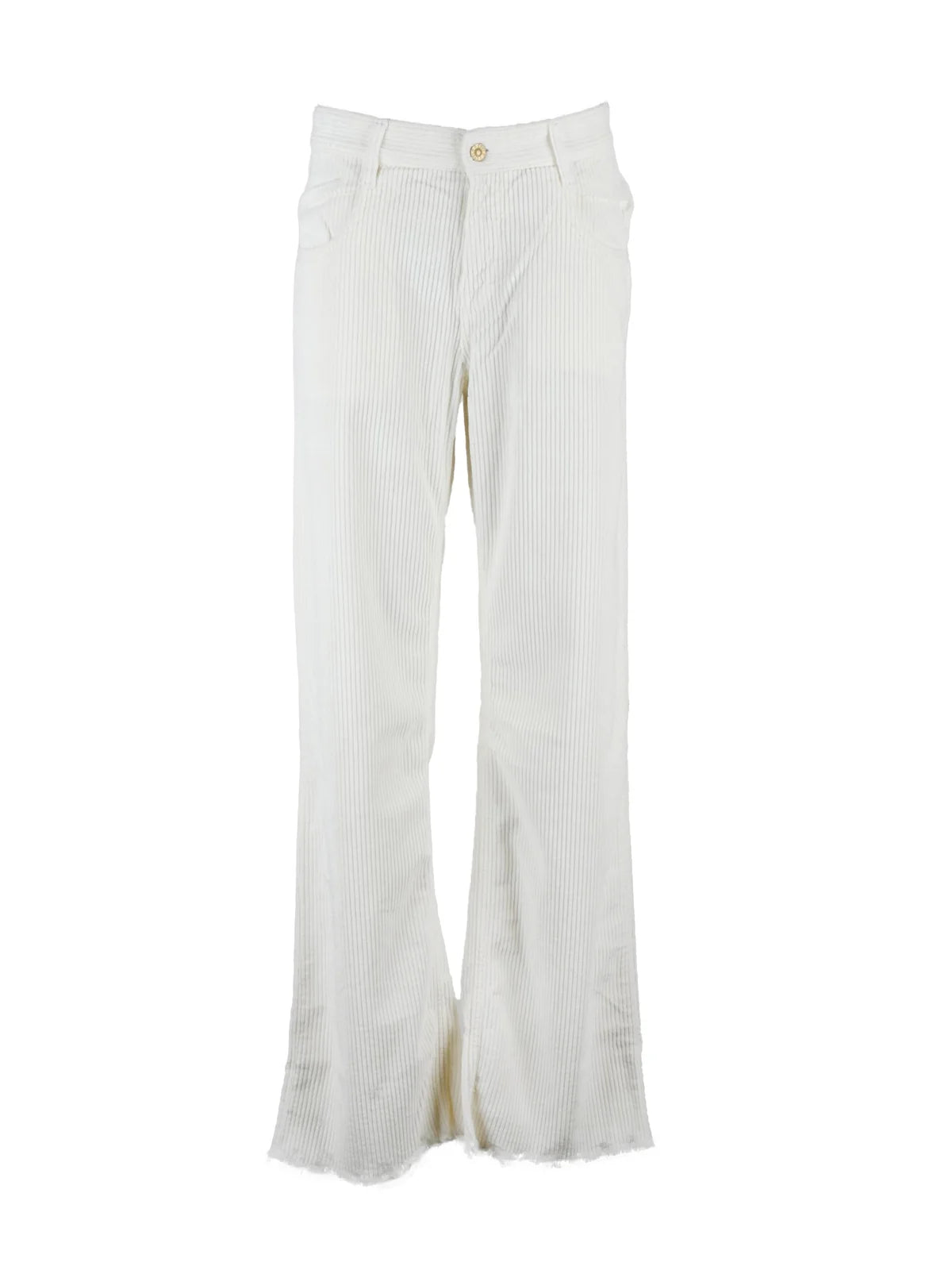 Cycle Pantalone in Cotone e Modal - Bianco