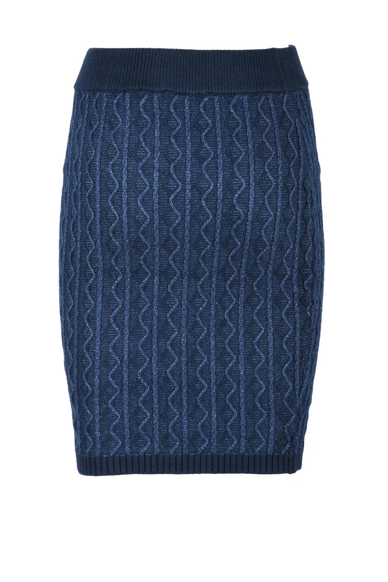 Guess Gonna Mini in Maglia - Blu