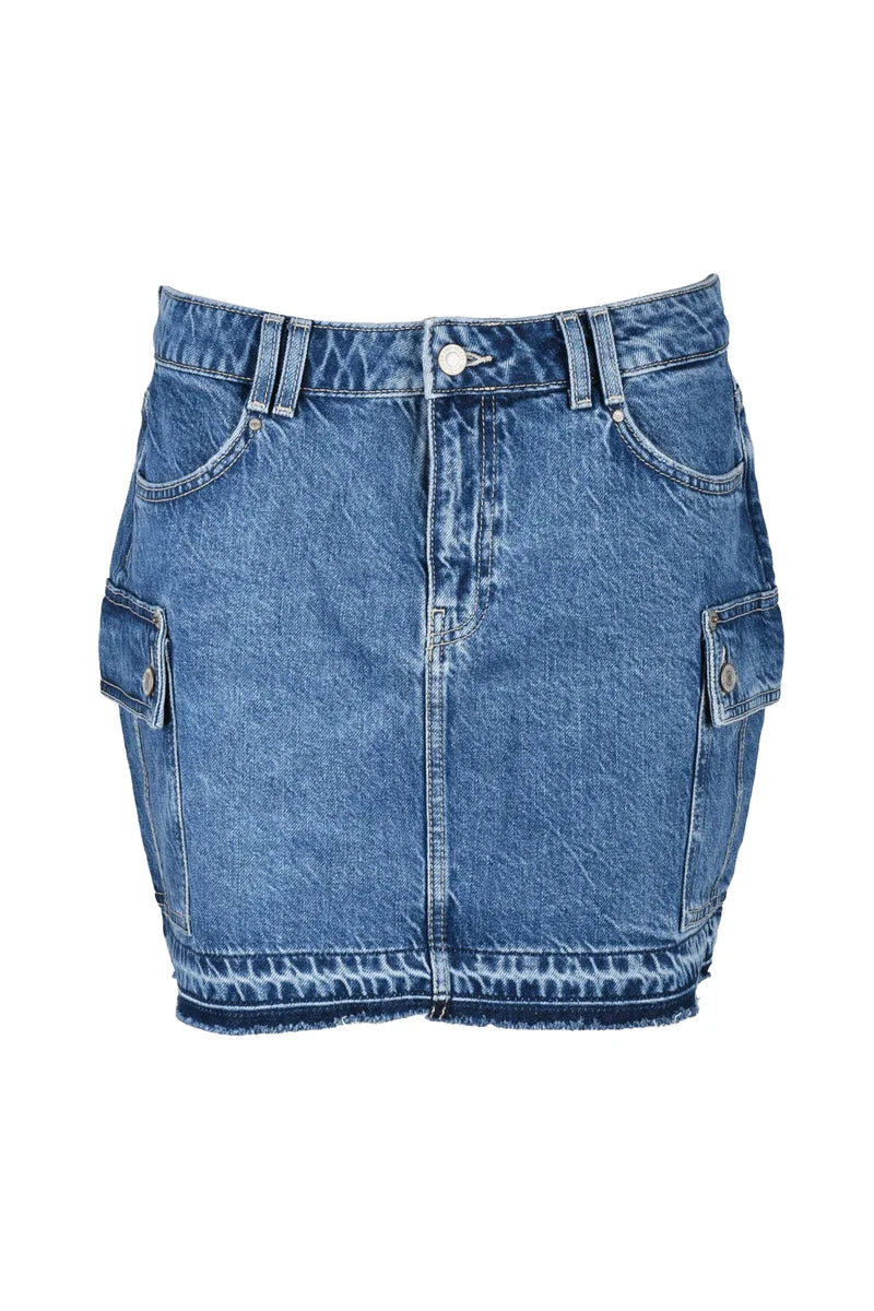 Guess Gonna Mini Denim Blu