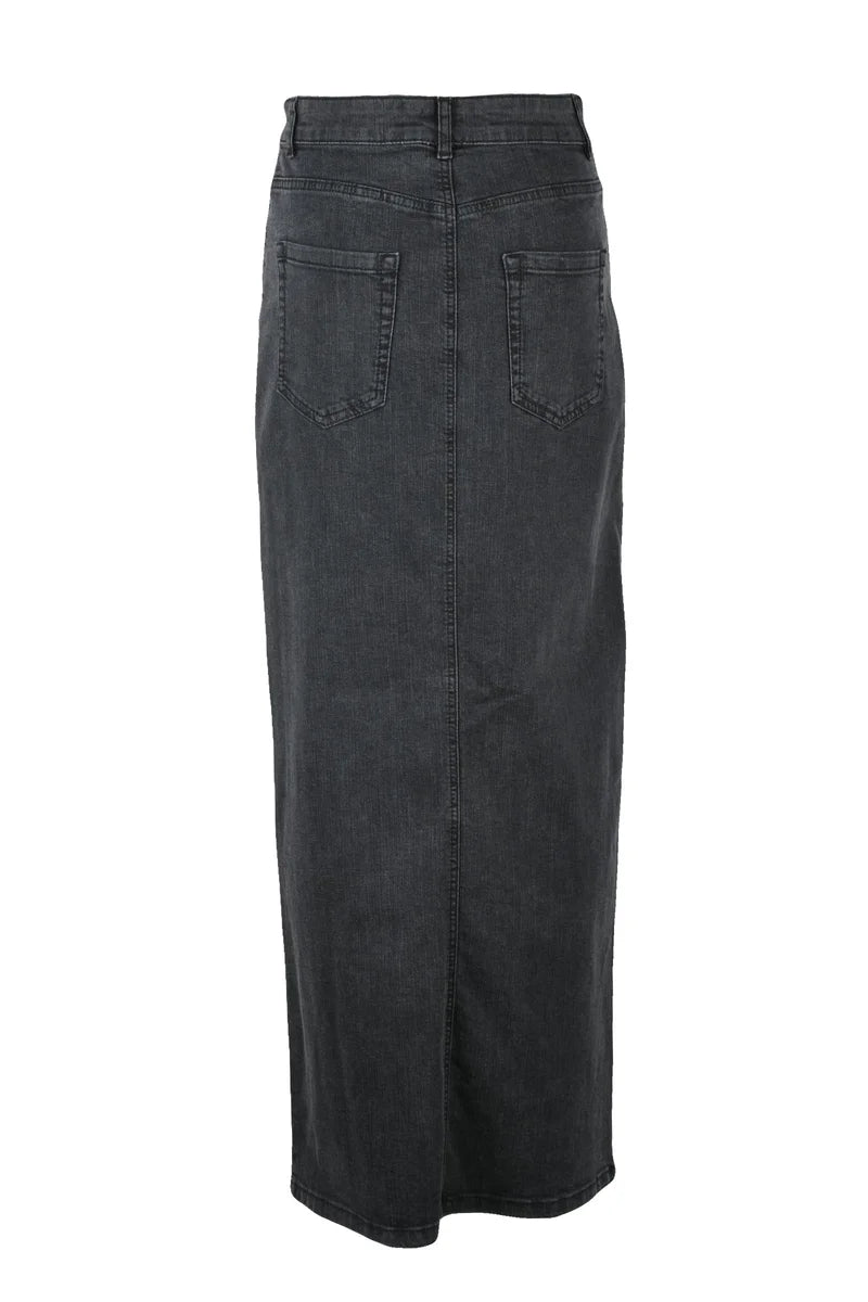 Emme By Marella Gonna Denim Grigio