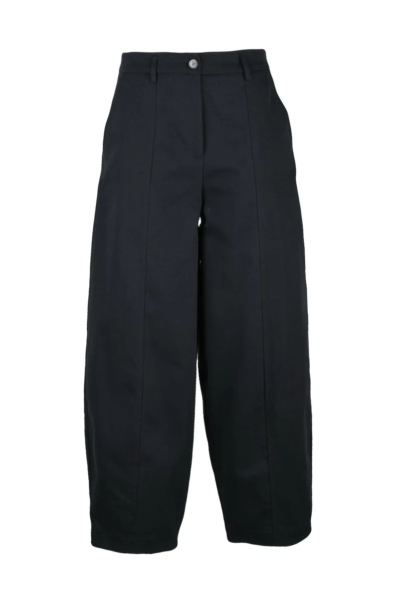 Em...ma Pantaloni Cotone Nero