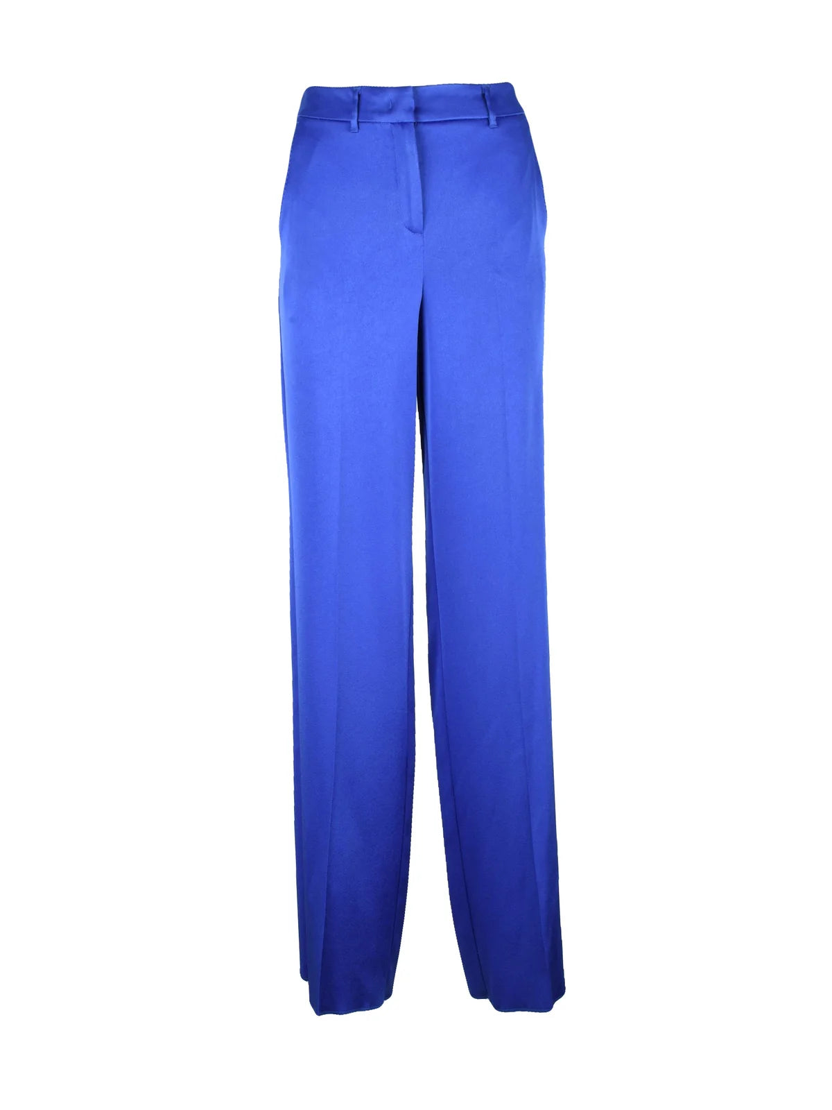 Marella Pantaloni Vetta Satin - Royal Blue