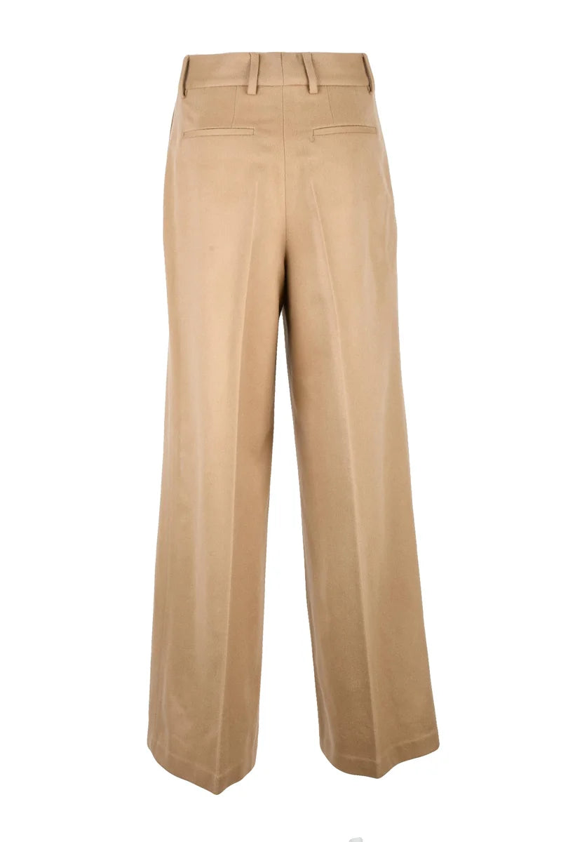 Officine GÉNÉRALE Pantalone Lana Cashmere - Beige