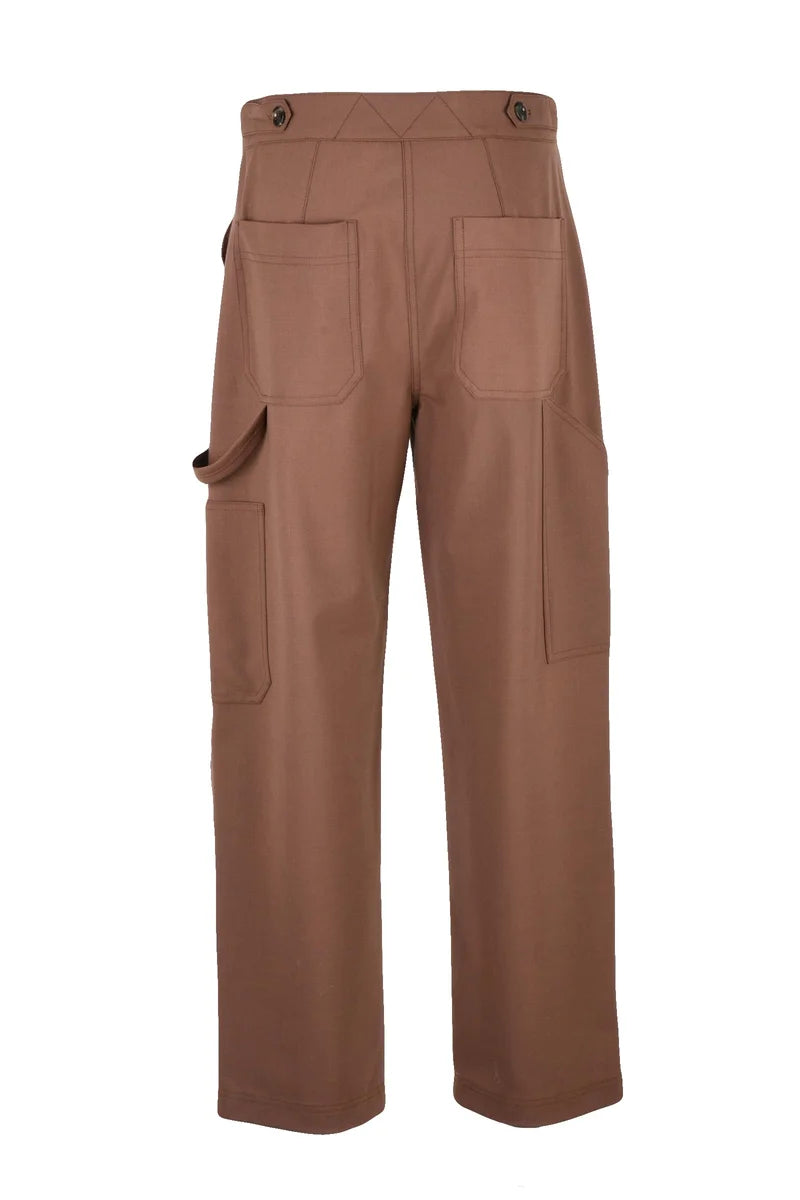 Marella Sport Pantalone Cargo - Marrone