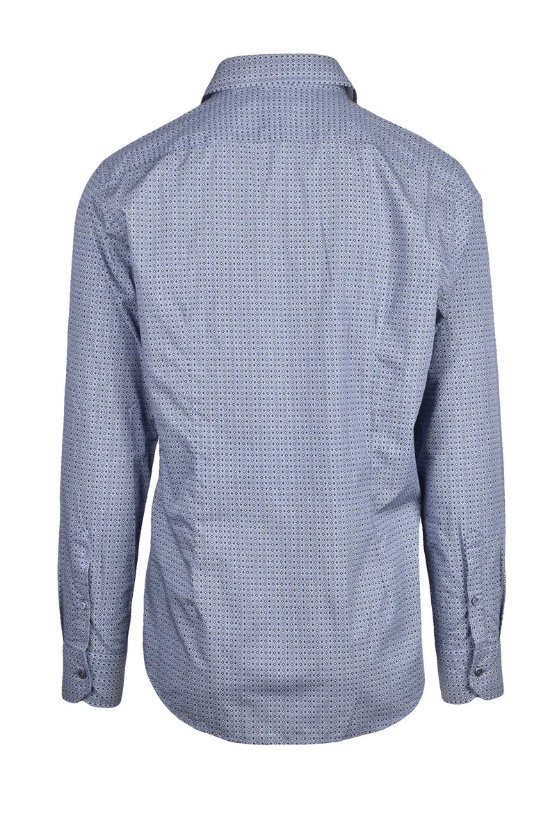 Himon S Camicia - Sky Blue/White