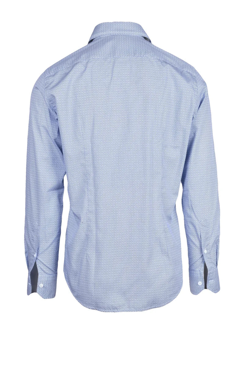 Himon S Camicia - Sky Blue/White