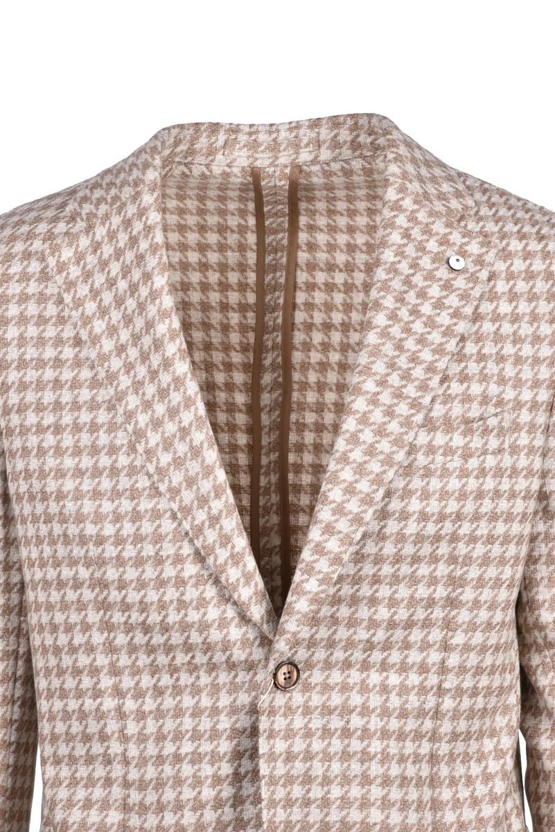 L.b.m. 1911 Giacca Sfiancata - Marrone/Beige