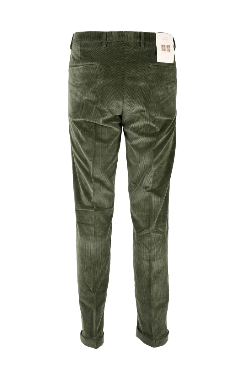 Briglia 1949 Pantalone Verde Cotone Modal Stretch