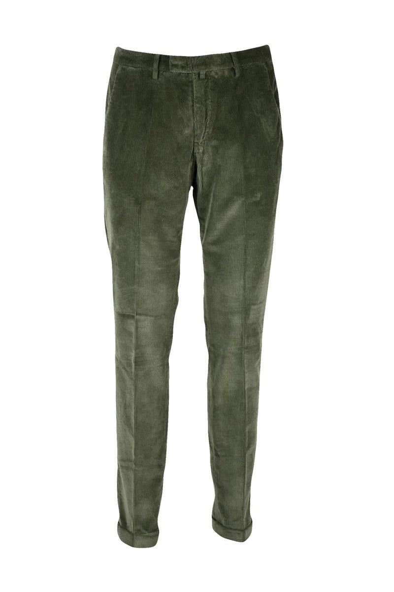 Briglia 1949 Pantalone Verde Cotone Modal Stretch