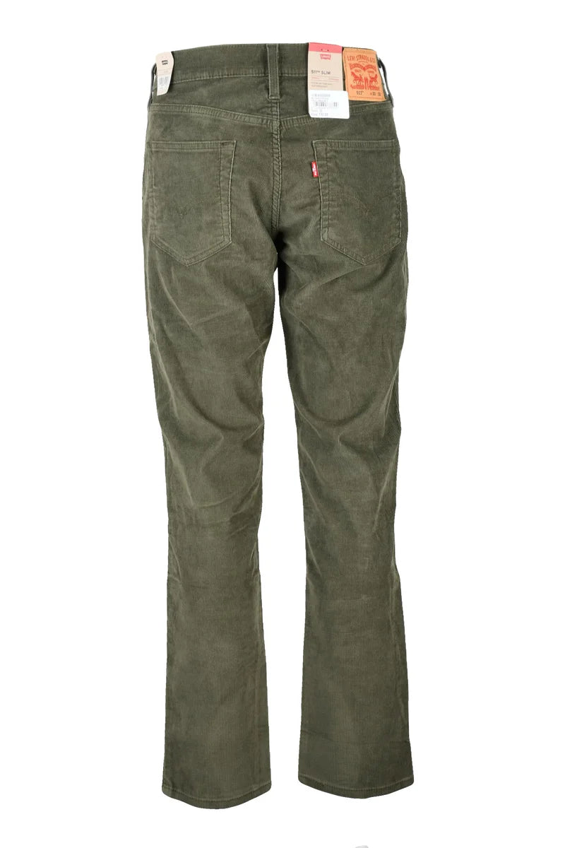 Levi's Pantalone Cotone Stretch - Verde