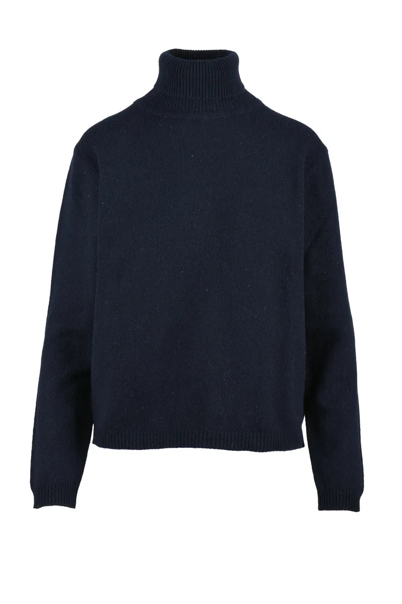 Re_branded Dolcevita Cashmere e Poliammide - Blu Notte
