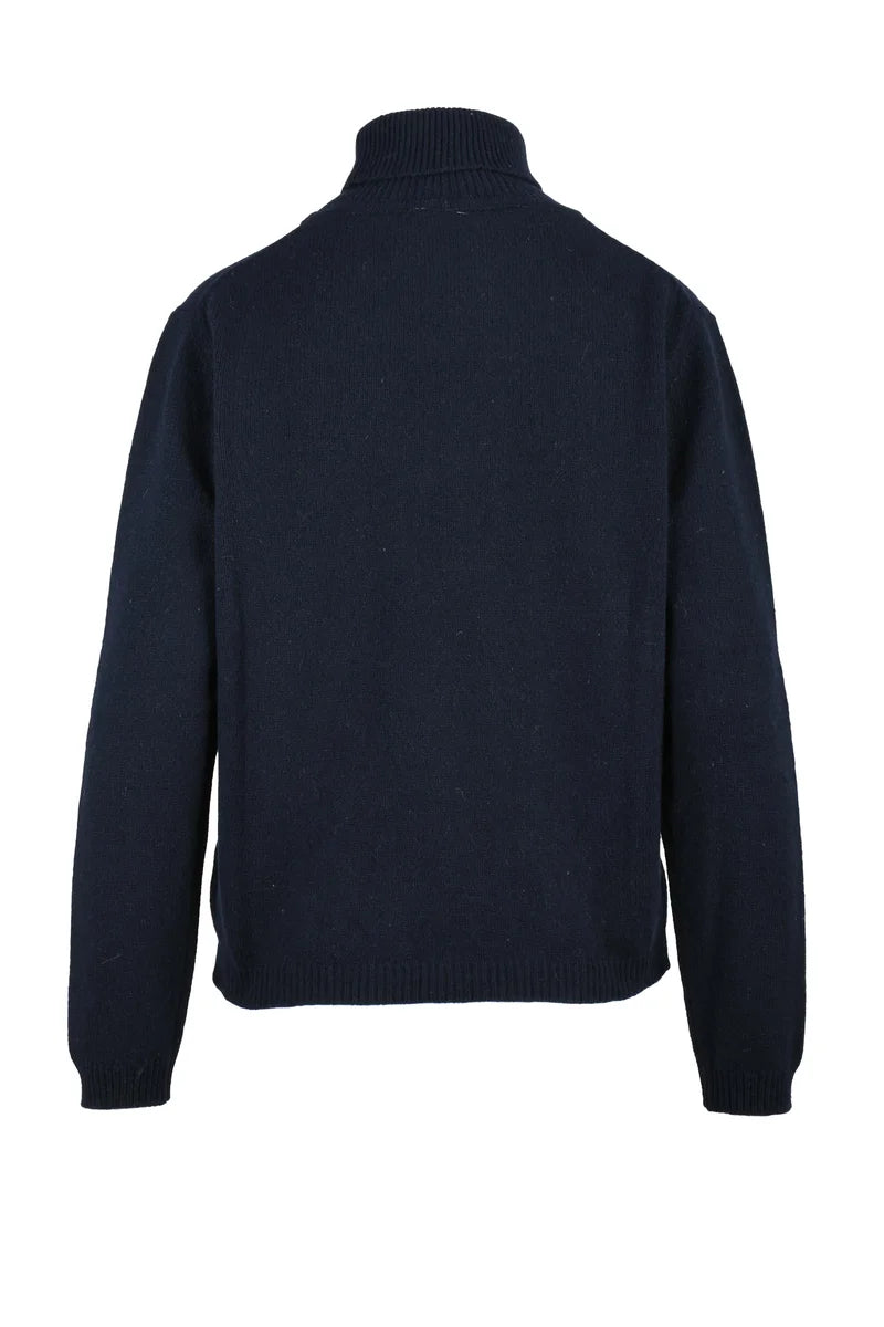 Re_branded Dolcevita Cashmere e Poliammide - Blu Notte