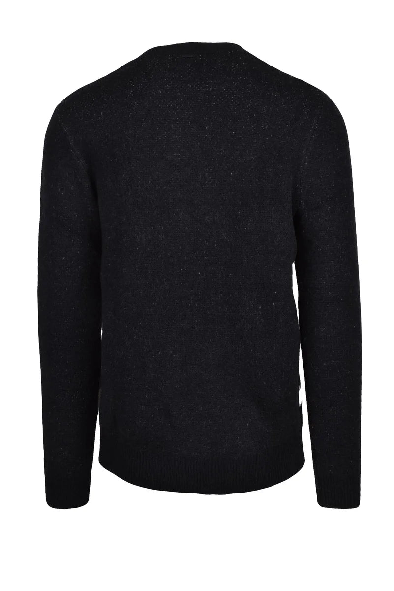 Antony Morato Maglione Girocollo - Nero/Verde
