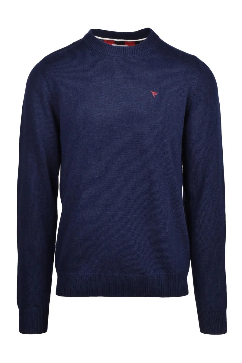 Fred Mello Pullover Girocollo - Blu