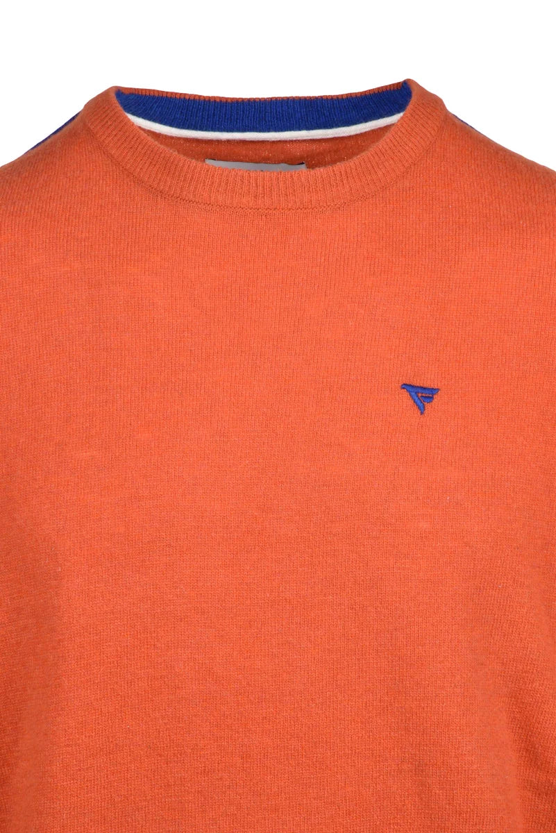 Fred Mello Pullover Girocollo - Arancione