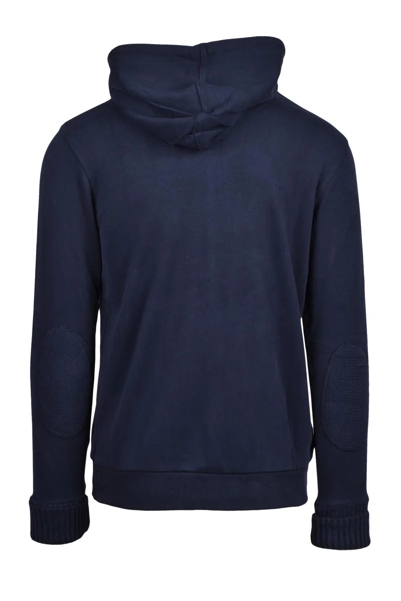 Fred Mello Felpa con Zip - Blu