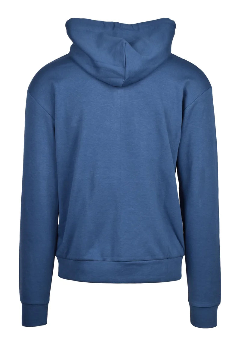 Fred Mello Felpa con Cappuccio - Blu